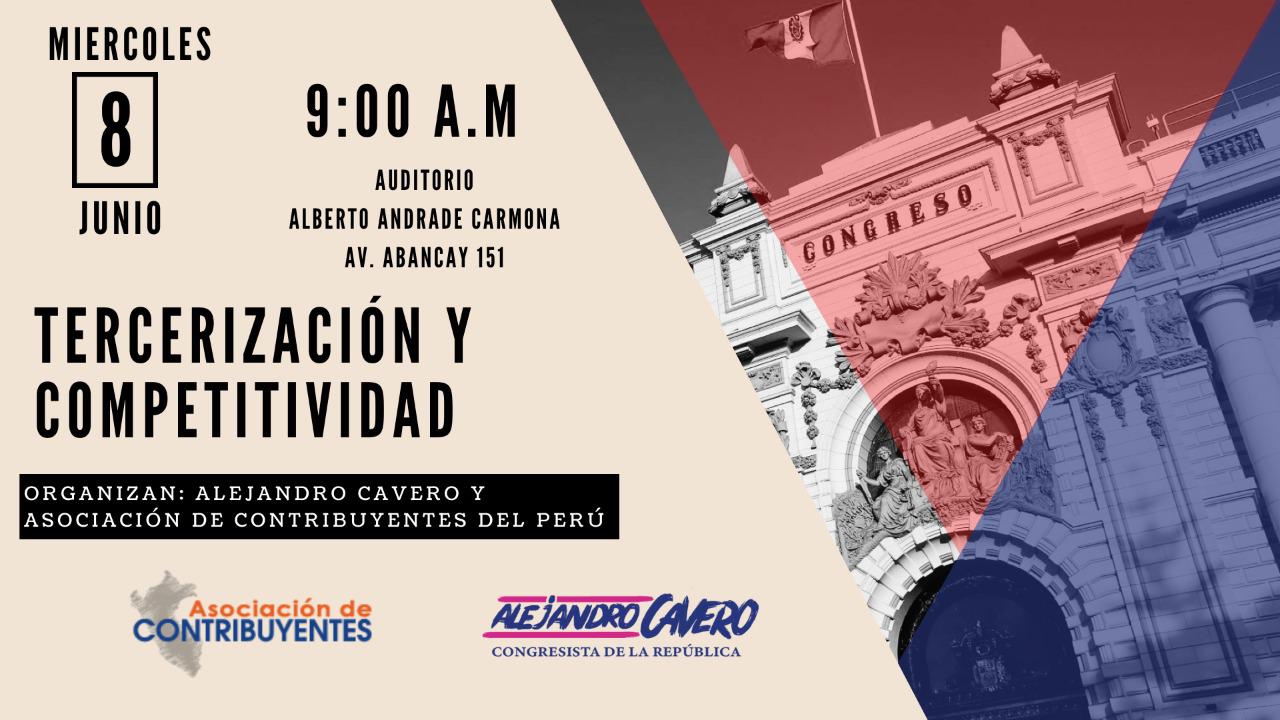 Foro sobre tercerización y competitividad