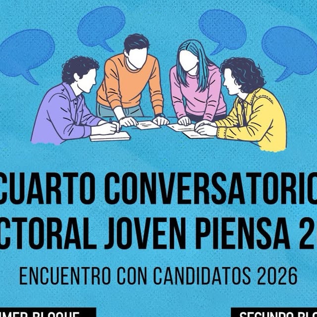 Cuarto Conversatorio Electoral con candidatos — galería adicional