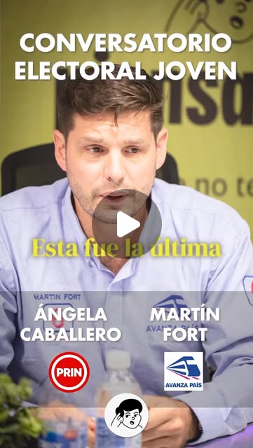 Debate Electoral Joven – Ángela Caballero y Martín Fort