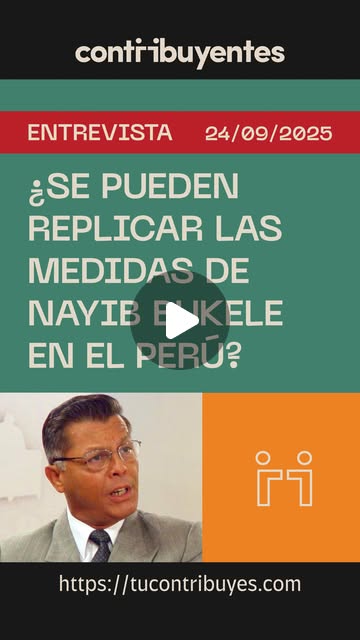 Entrevista al general (r) Eduardo Pérez Rocha sobre la bukelización del Perú