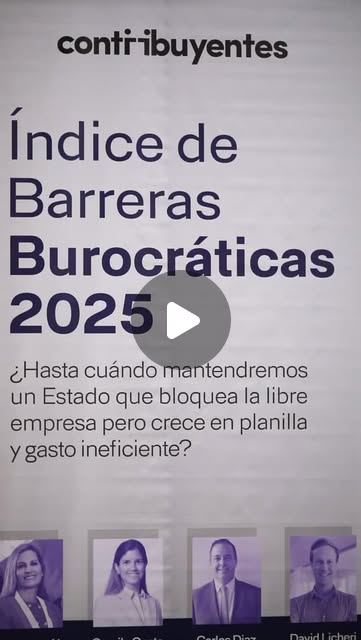 Presentación de Índice de Barreras Burocráticas