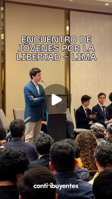 Jóvenes por la Libertad en Lima